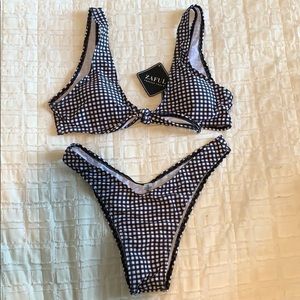 Checkered Bikini Set